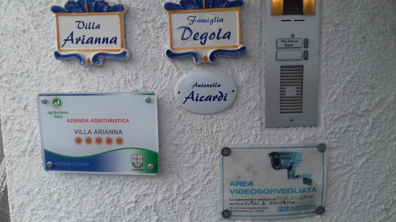Azienda Agrituristica Villa Arianna Imperia Extérieur photo